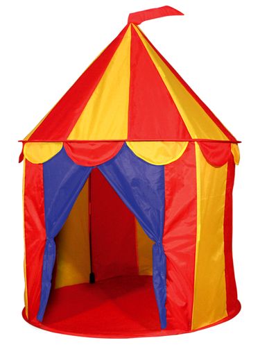 Red Floor Circus Tent Indoor Children Play House Outdoor Kids Castle