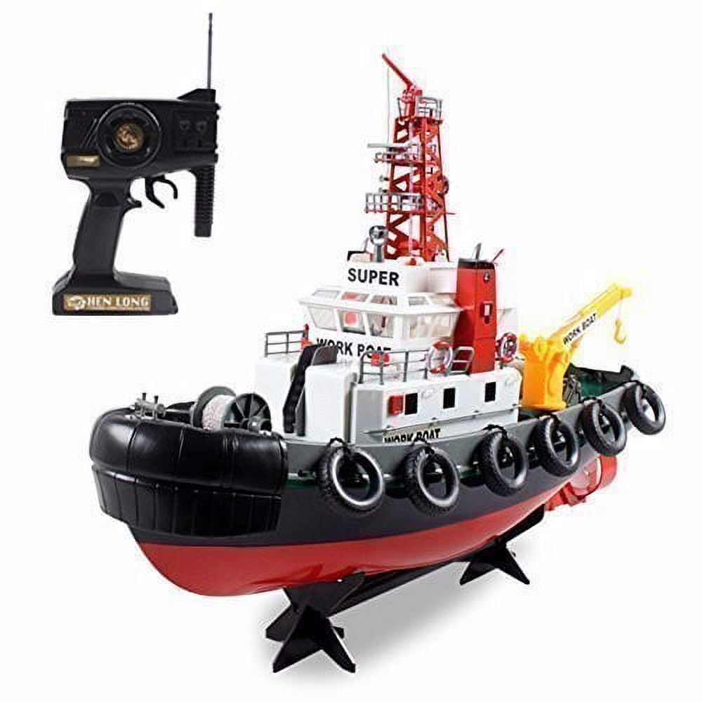 1/20 New Radio Control York Fire Department Working Tug Boat R/C RTR