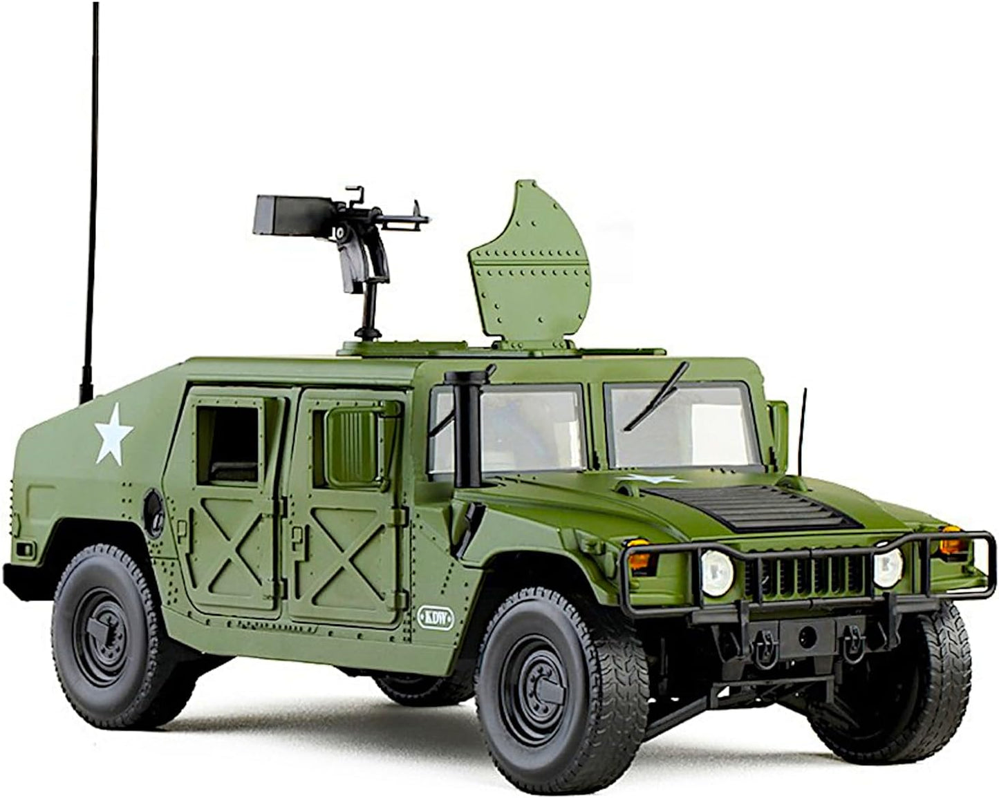 Diecast 1/18 Hmmwv, US Army Utility Truck, Metal Military Armored Vehicle, Heavy Alloy Battlefield Car, Action Play Toy Classic Scale Model, Kids Boys Patriot Gift Adult Craft Collection