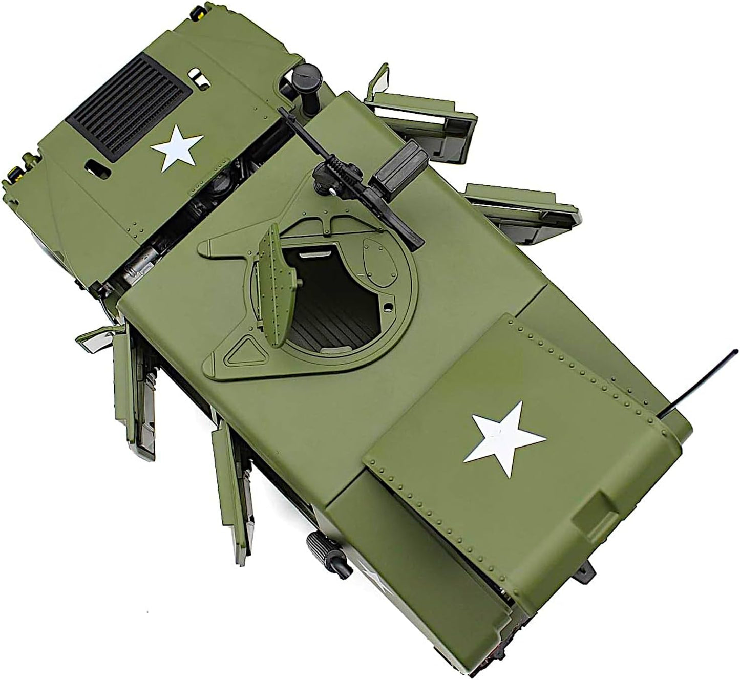 Diecast 1/18 Hmmwv, US Army Utility Truck, Metal Military Armored Vehicle, Heavy Alloy Battlefield Car, Action Play Toy Classic Scale Model, Kids Boys Patriot Gift Adult Craft Collection