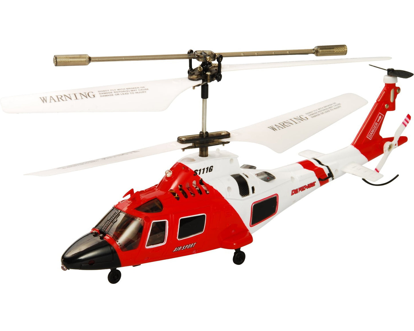 Guard Helicopter RC Flight Infrared 3CH Marine Aircraft Model S111G