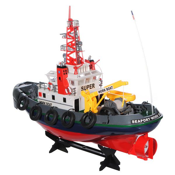 1/20 New Radio Control York Fire Department Working Tug Boat R/C RTR