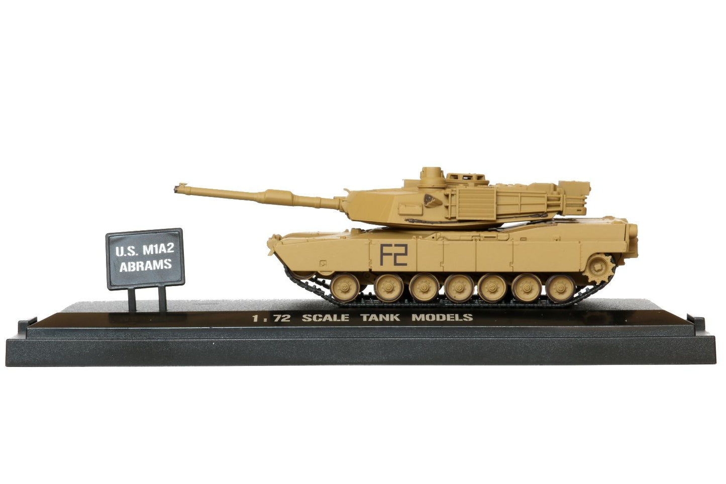 POCO DIVO US M1A2 Abrams Tank Diecast 1/72 Scale Showcase Collection Action Model