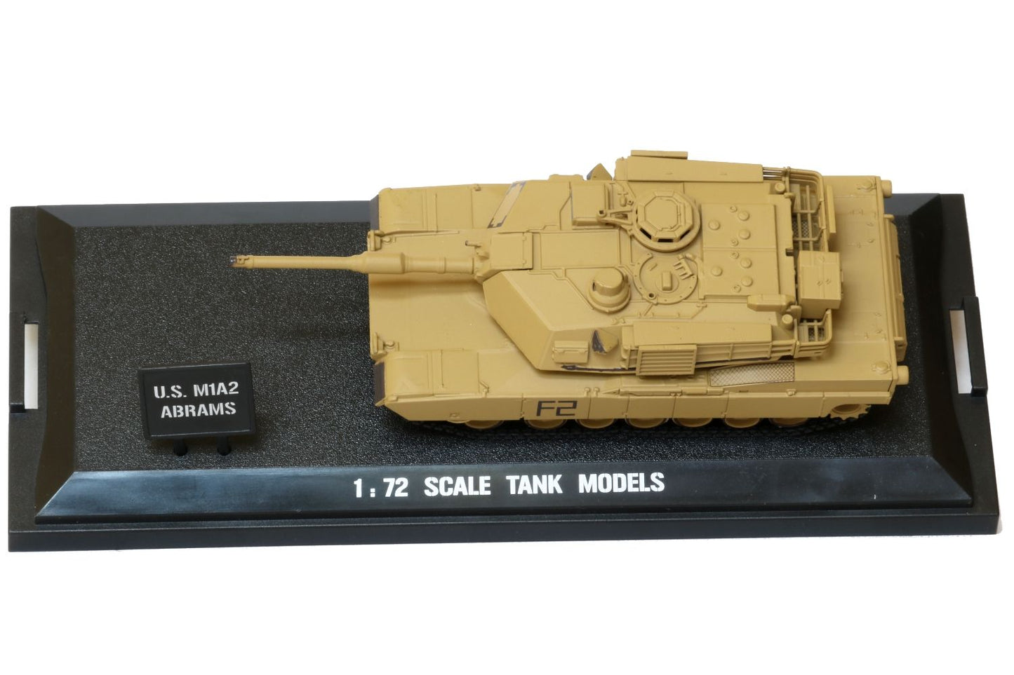 POCO DIVO US M1A2 Abrams Tank Diecast 1/72 Scale Showcase Collection Action Model