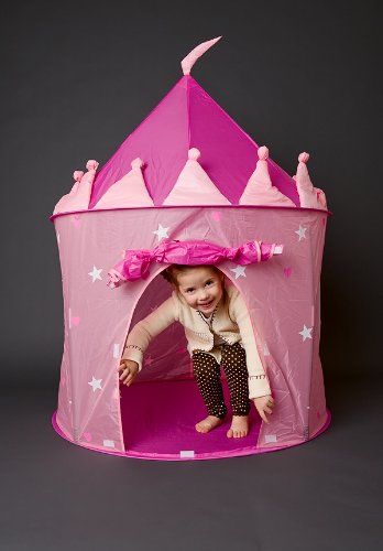 POCO DIVO Princess Castle Fairy House Girls Pink Play Tent