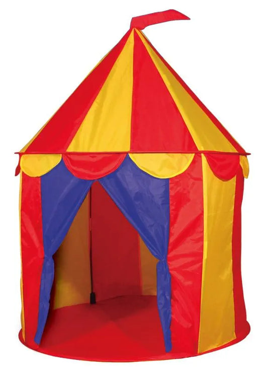 Red Floor Circus Tent Indoor Children Play House Outdoor Kids Castle