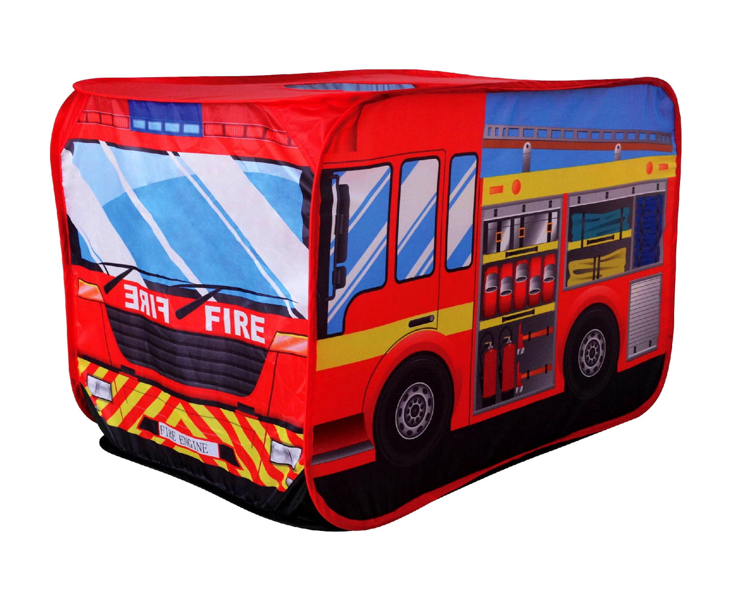 POCO DIVO Fire Engine Truck Pop-up Play Tent Kids Pretend Vehicle