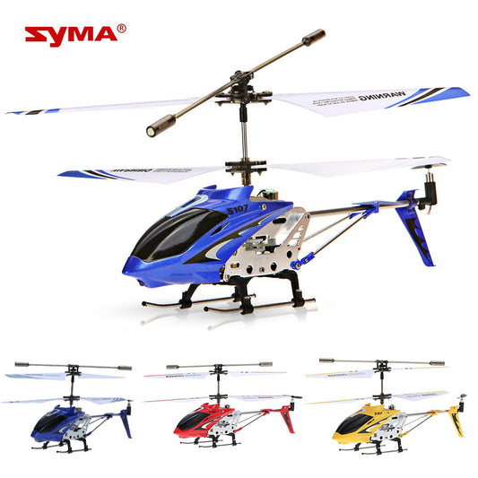 Syma S107G R/C Helicopter, 3 Channel Remote Control Helicopter for Kids and Adults (Blue)